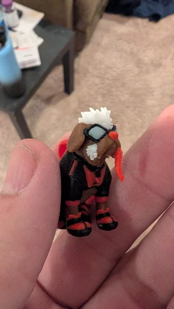 Móc khóa Dogpool in 3D - Phụ kiện độc đáo cho fan Marvel - Image 4