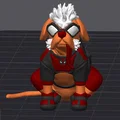 Móc khóa Dogpool in 3D - Phụ kiện độc đáo cho fan Marvel - Thumbnail 5