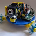Robot 3WD RPi-flex PCB (Raspberry Pi 4) - Thumbnail 1