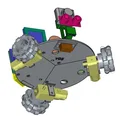 Robot 3WD RPi-flex PCB (Raspberry Pi 4) - Thumbnail 3