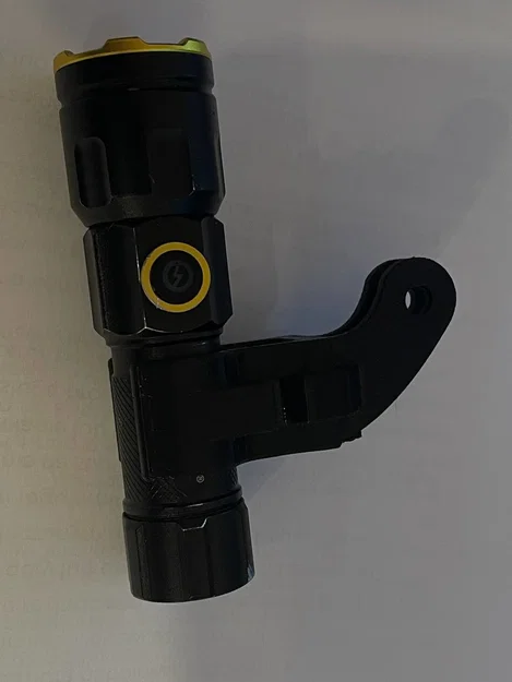 Ngàm gắn đèn LED xe đạp chuẩn GoPro (Hỗ trợ TPU fixer) - Image 4