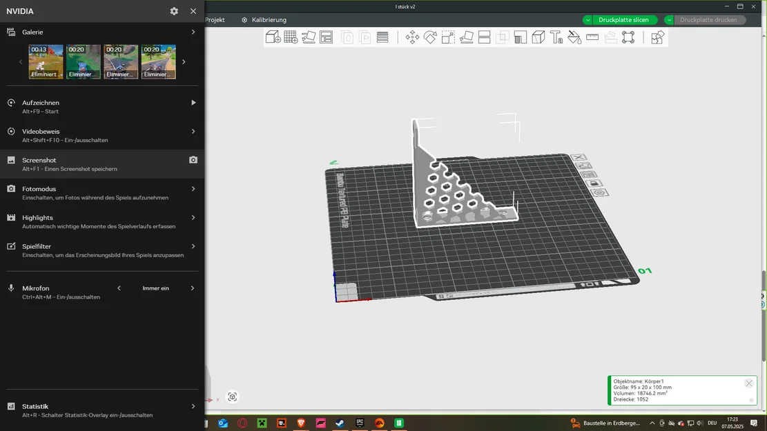 Mô hình giá đỡ góc chữ L (L stück v1) - Thiết kế in 3D tiện dụng - Image 1