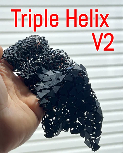 Triple Helix Chainmail V2 – Chainmail 3D cải tiến, chuyển động mượt hơn - Image 1