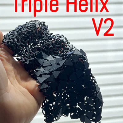 Triple Helix Chainmail V2 – Chainmail 3D cải tiến, chuyển động mượt hơn