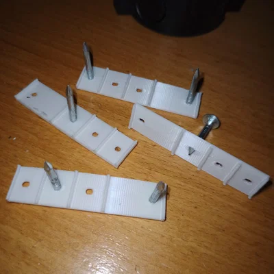 Kẹp giữ cáp NYM 4 lỗ, đóng 1 hoặc 2 đinh