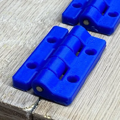 Bản lề Beefy Simple Hinge Design8Studio – dùng dây thép móc áo 2mm làm chốt