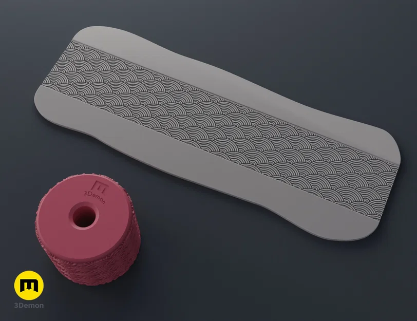 Texture Rollers Japanese Patterns middle Vol.2 (4–6) – Bánh lăn tạo vân - Image 10