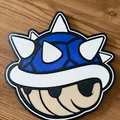 Đèn ngủ hộp sáng Blue Shell (Mario) in 3D trang trí bàn làm việc - Thumbnail 2