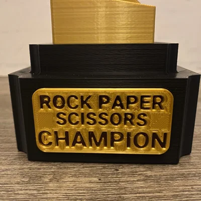 Cúp Oẳn Tù Tì (Rock Paper Scissors Trophy)