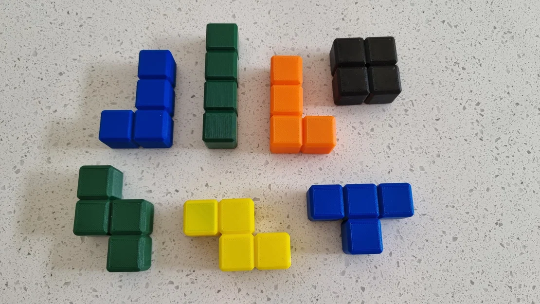 Tetrominoes (các khối hình Tetris) - Image 1
