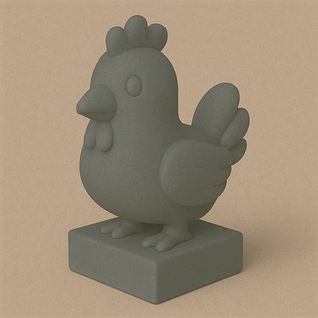 Mô hình chú gà con đáng yêu (Cute lil' Chicken) để bàn - Image 1