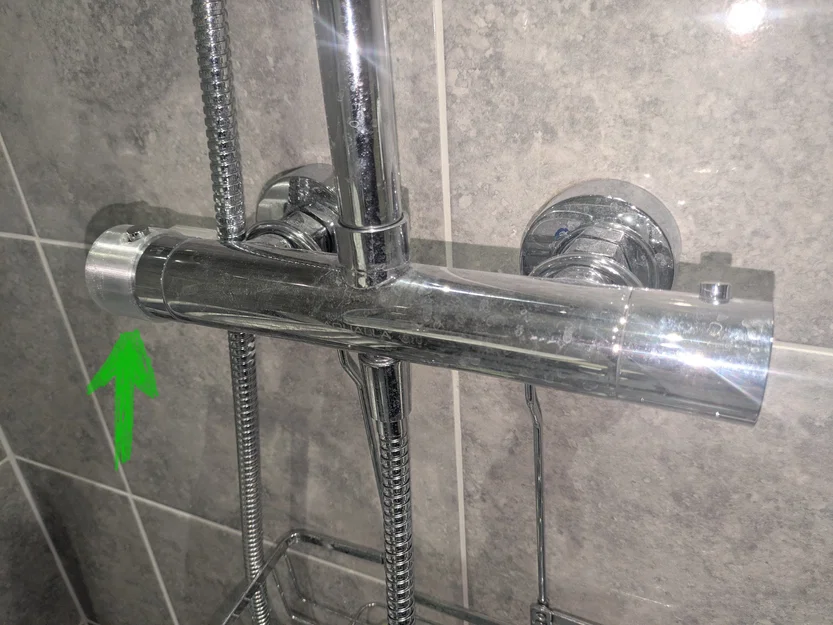 Ốp tăng bám tay cho núm van sen kiểu Bristan Frenzy (và tương tự) - CHỈ TPU - Image 3