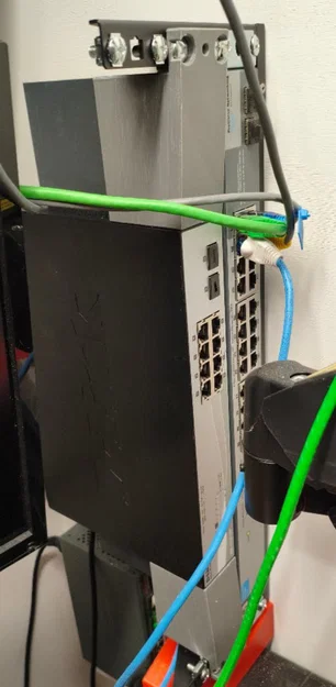 Tai gắn rack cho D-Link DGS-1210-10P (bản rộng 278mm) - Image 1