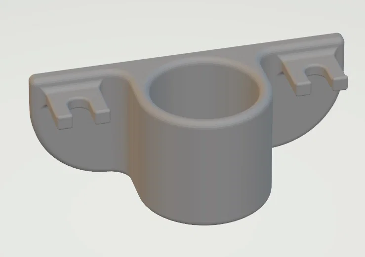Kệ treo tường đựng kem đánh răng và bàn chải in 3D - Image 2
