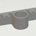 Kệ treo tường đựng kem đánh răng và bàn chải in 3D - Thumbnail 3