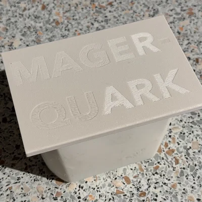 Nắp đậy thông minh cho hộp sữa chua Quark (Universal Lid)