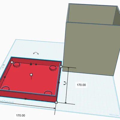 Chậu trồng cây vuông kèm khay hứng nước thông minh