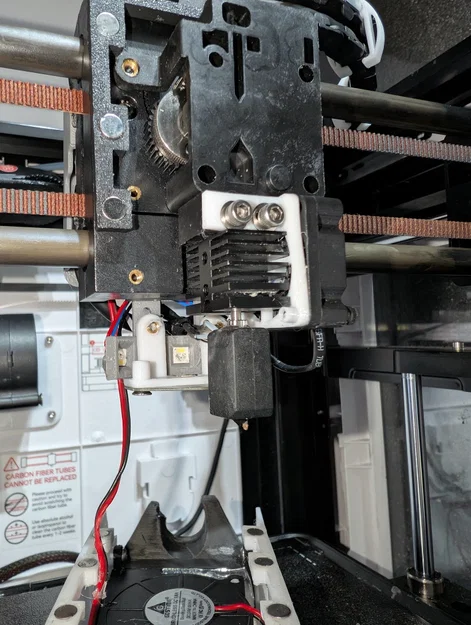 Qidi X-Smart 3: Mount Mellow Fly SHT36v3 + Eddy, kèm mount 3x Neopixel - Image 3