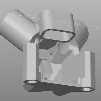 ImpulseRC Apex/Apex EVO DC 04 Air Unit + ELRS Gemini 2.4 (Antenna/XT60 Mount)
