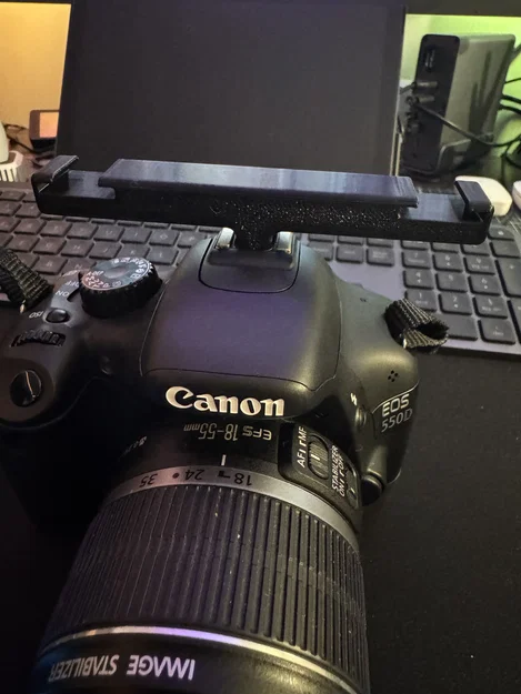 Hot Shoe DJI Mic Mini + Ulanzi Light Mount V1 - Image 1
