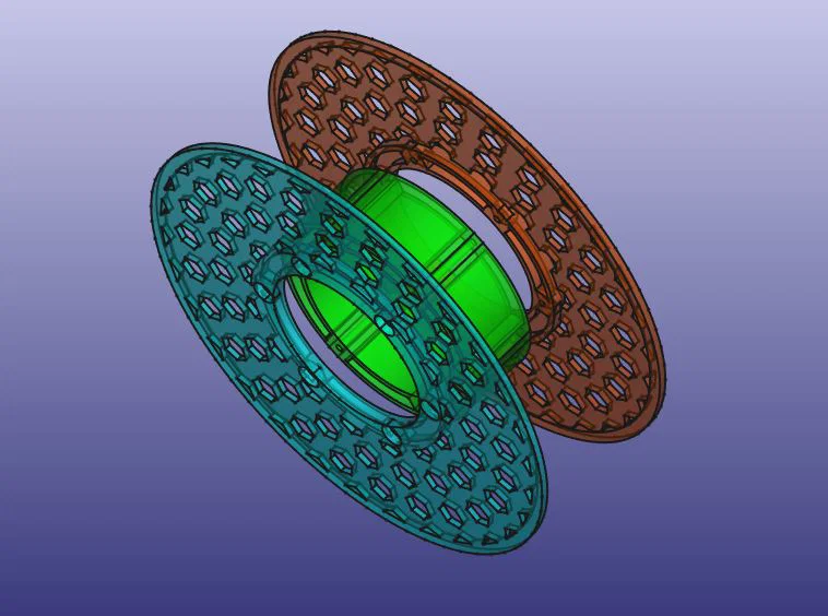 Carrete hẹp tháo rời cho mẫu filament - Image 4