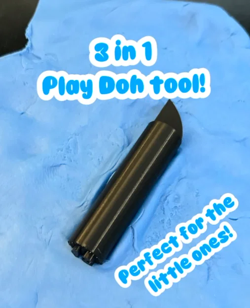 Dụng cụ Play-Doh 3-trong-1 (3-in-1 Play Doh Tool!) - Image 1