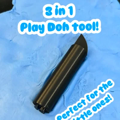 Dụng cụ Play-Doh 3-trong-1 (3-in-1 Play Doh Tool!)