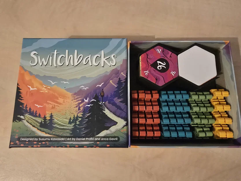 Remix khay sắp xếp Switchbacks Board Game Insert - Image 2