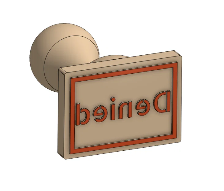 Con dấu Approved & Denied - Image 1