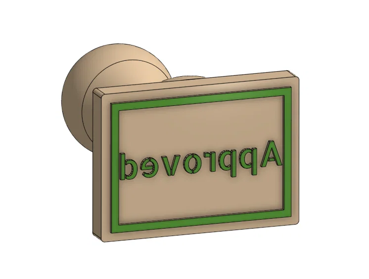 Con dấu Approved & Denied - Image 2