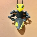 Mô hình ong bắp cày Articulated Wasp in 3D linh hoạt - Thumbnail 3