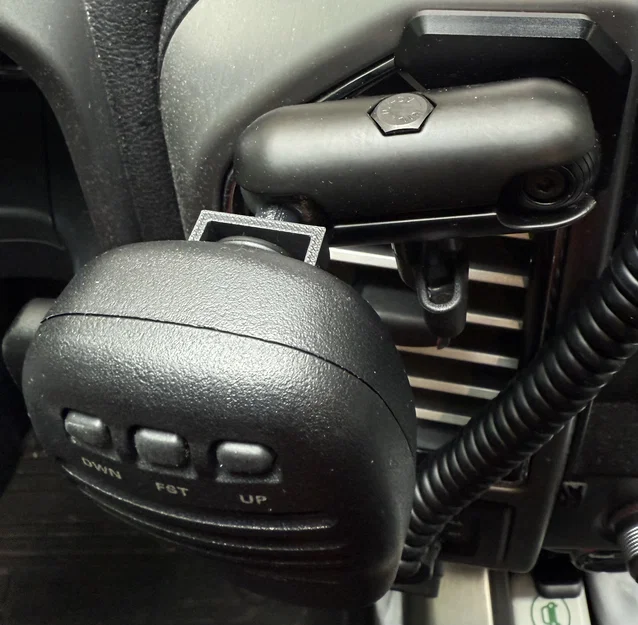 Ngàm gắn Micro chuẩn 20mm cho bộ đàm Yaesu và Offroad - Image 2
