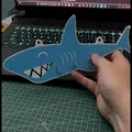 Móc treo chìa khóa hình cá mập dễ thương cho gia đình - Thumbnail 2