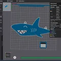 Móc treo chìa khóa hình cá mập dễ thương cho gia đình - Thumbnail 5