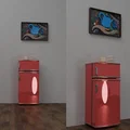 Tay nắm cửa tủ lạnh (Fridge Door Handle) - Thumbnail 1