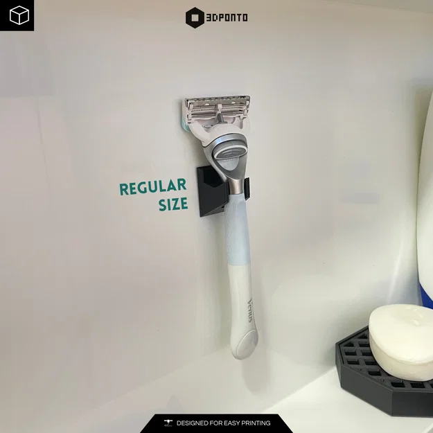Gillette Razor Wall Holder Lite – Giá treo dao cạo gắn tường tối giản - Image 7