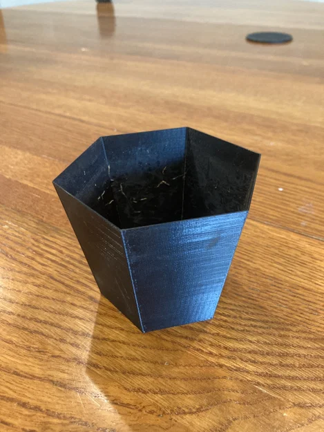 Chậu trồng cây mini hình lục giác in 3D (Cheap Pot) - Image 1
