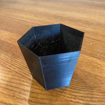 Chậu trồng cây mini hình lục giác in 3D (Cheap Pot)