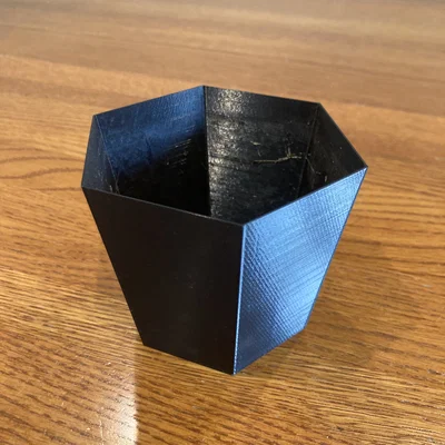 Chậu trồng cây mini hình lục giác in 3D (Cheap Pot)