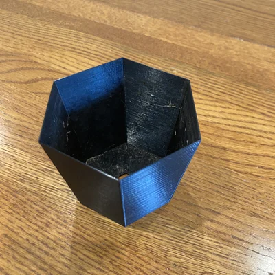 Chậu trồng cây mini hình lục giác in 3D (Cheap Pot)