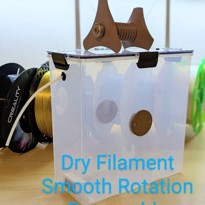 Cấp filament mượt, giữ khô: Dry Box Spool Holder