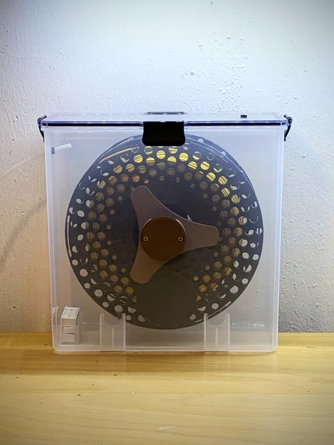 Cấp filament mượt, giữ khô: Dry Box Spool Holder - Image 4