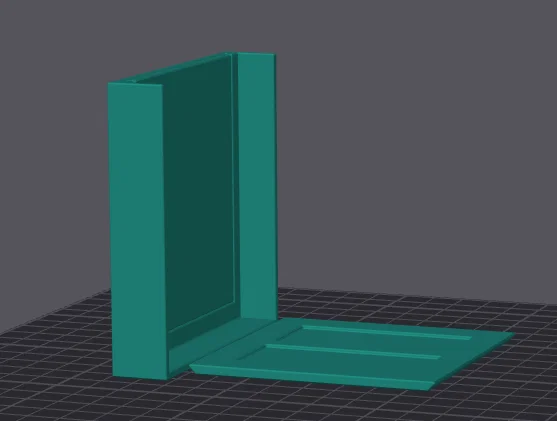 Bộ gá treo tường trượt dovetail cho scene panel Zigbee (generic) - Image 1