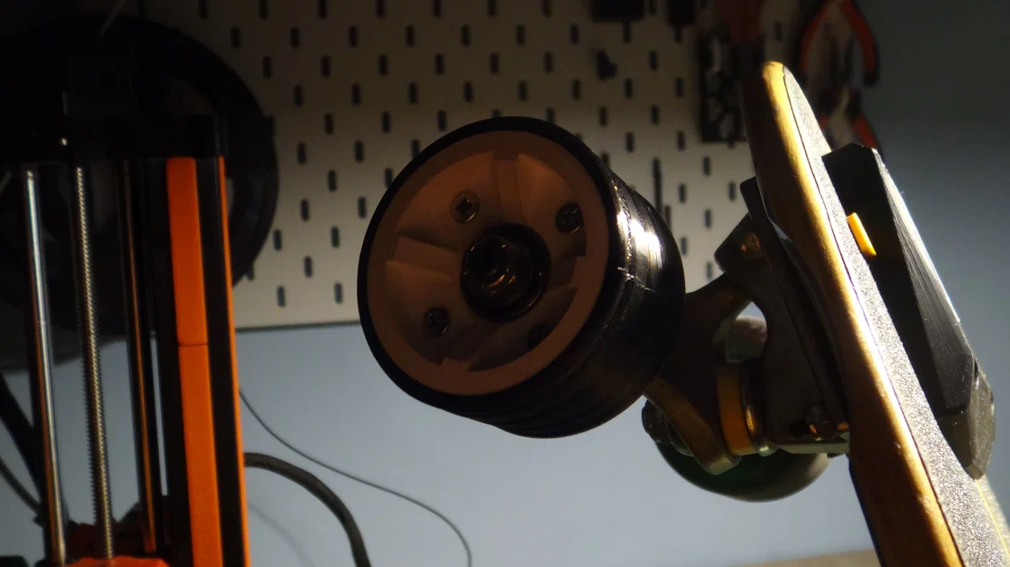Bánh xe Longboard in 3D - Image 1