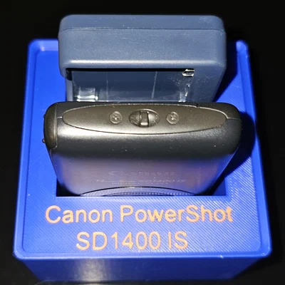 Khay 3D Gridfinity đựng máy ảnh Canon PowerShot SD1400 IS tiện lợi