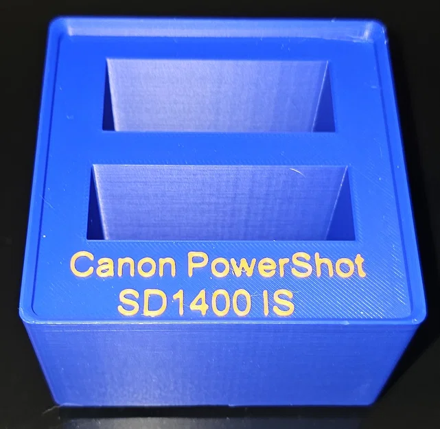 Khay 3D Gridfinity đựng máy ảnh Canon PowerShot SD1400 IS tiện lợi - Image 2