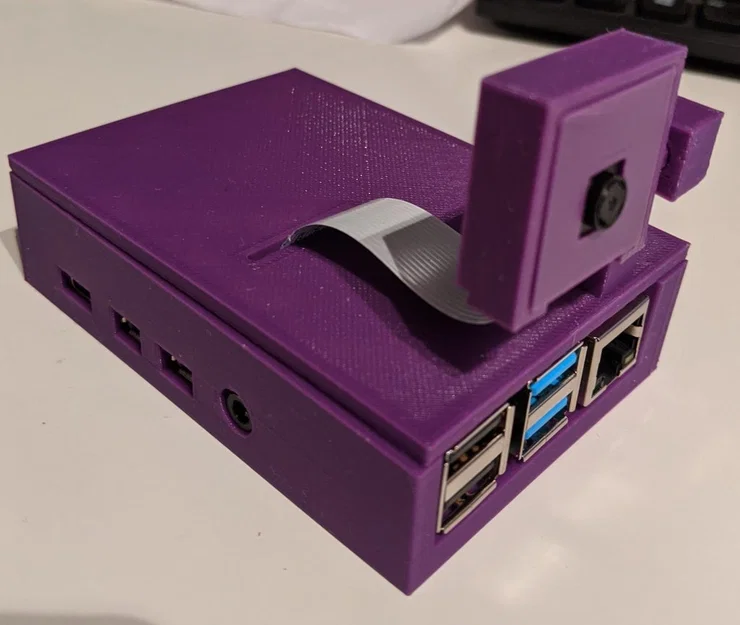Vỏ case cho Raspberry Pi 4 và Pi Camera - Image 1