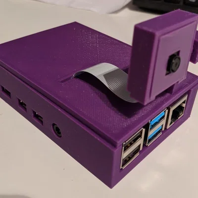 Vỏ case cho Raspberry Pi 4 và Pi Camera