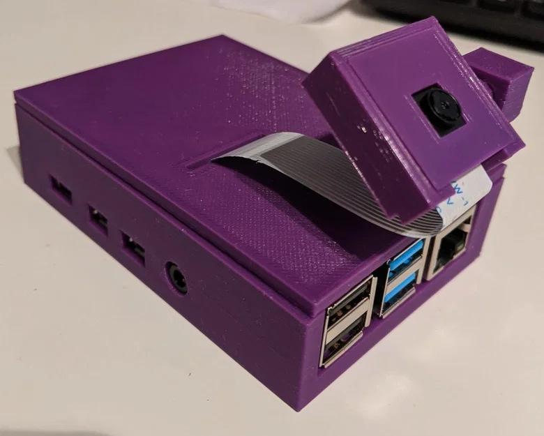 Vỏ case cho Raspberry Pi 4 và Pi Camera - Image 3