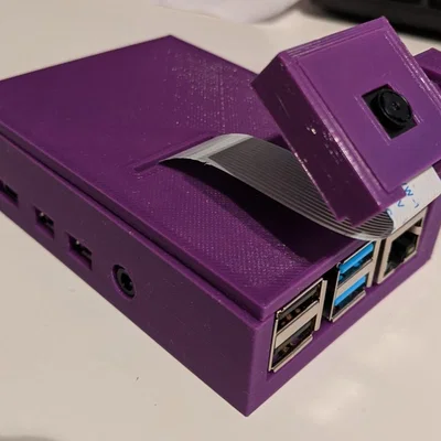 Vỏ case cho Raspberry Pi 4 và Pi Camera